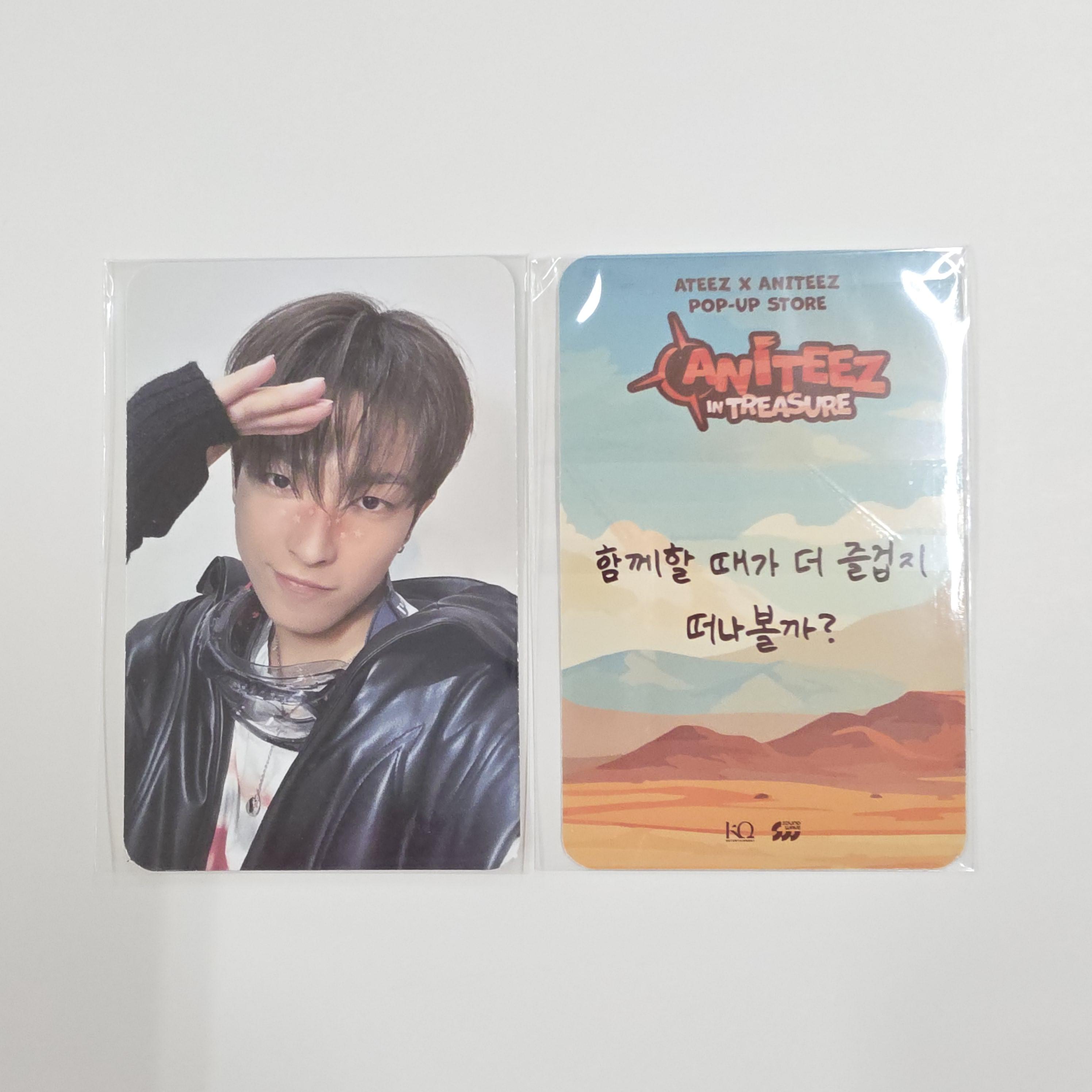 

ANITEEZN в TREASURE POP-UP Store Event Фотокарточка HONG JOONG