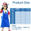 Anime Costume Set and for Stage and Photo A stylish and cute [Tumao] Kids' 5-Piece (Suspenders, Hat, Glasses, Socks, T-Shirt) Halloween, Performances,