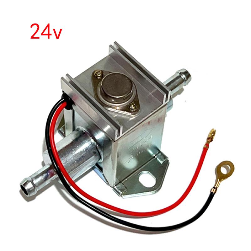 

Electric Fuel Pump 12V 24V Universal Low Pressure Built-in Check Valve Low Pressure Universal Diesel Electric Fuel Pump 24v