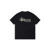 Stussy Short Sleeve T-Shirt Teens Loose Fit 270g Cotton Round Neck Casual Wear