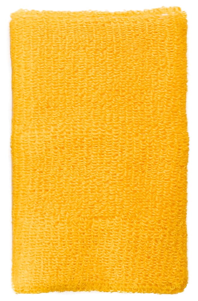 HATAS Wristband Knit Pile 12cm Yellow Set of 2 359