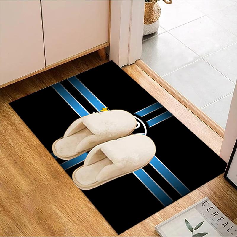 Fc Crest Design Printed Office Carpet Chair Cushion  Entryway Rug, Rugs for Living Room, Bedroom Christmas gifts