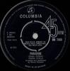 7inch Record FRANK IFIELD  Paradise DB7655 Columbia 1965 UK CountryFolk Used