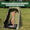 Outdoor Square Foldable Tent Water Tray, Storage Pool Baby Fishing Pool, Shower Water Basin for Camping, Hiking