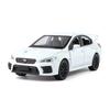 Simulation 1:30 Subaru WRX STI Rennwagen Modell Rückzug Sound Licht Legierung Diecast Jungen Kinderspielzeug Fahrzeug Geschenk Sammlung