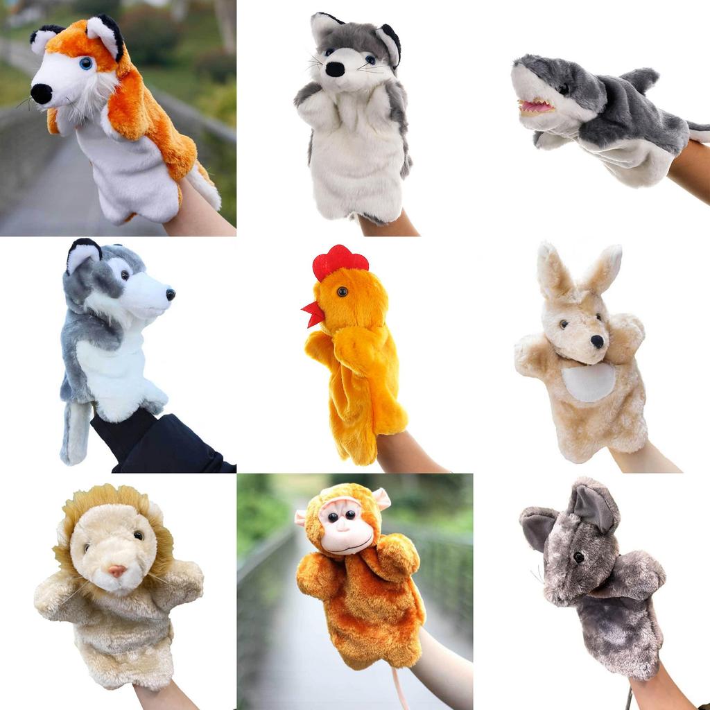 Adorable Plush Dog Puppet Toy For Kids Perfect For Storytelling And Family Bonding