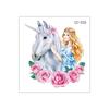 Waterproof Temporary Tattoos for Kids - Flamingo & Unicorn Designs
