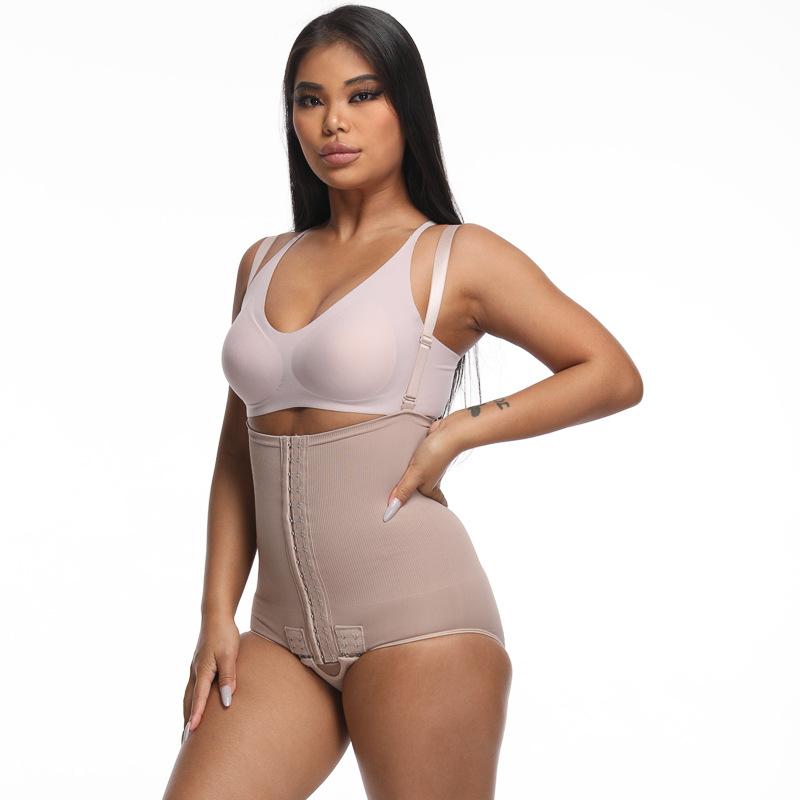 Women Shapewear Bodysuit High Waist Trainer Girdle Shorts Tummy Control Panties Body Shaper Butt Lifter Compression Underwear