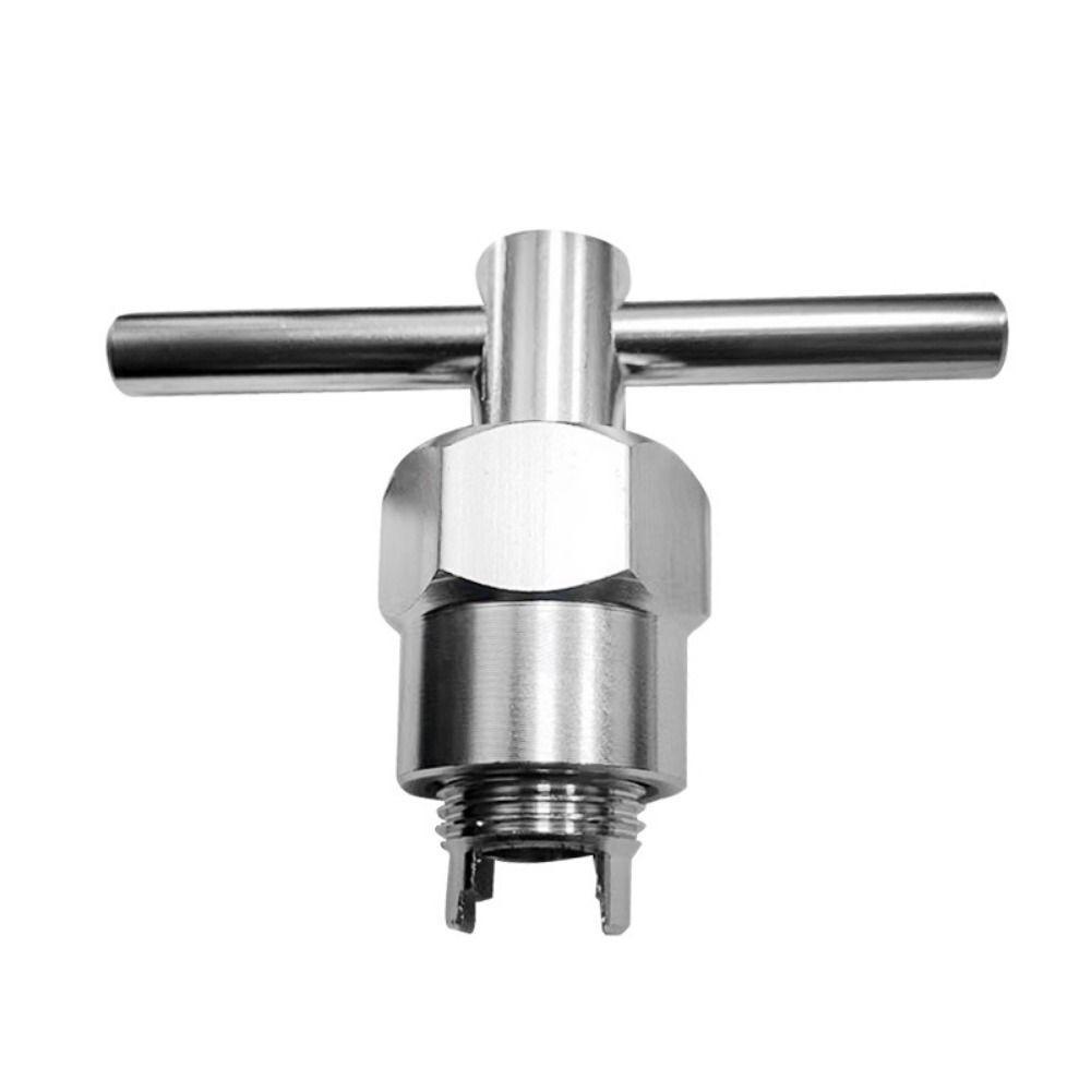 Lightweight Faucet Core Removal Tool Multifunctional Bathroom Spanner Wrench  For Home Repair Bolts