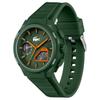 Lacoste Watch Quartz Movement Silicone Strap 45Mm Green Dial Water Resistant 100M Men watches 2011367
