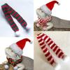 Lizard Leash Harness Set Christmas Costume Hat+Scarf for Gecko Hamster Ferret