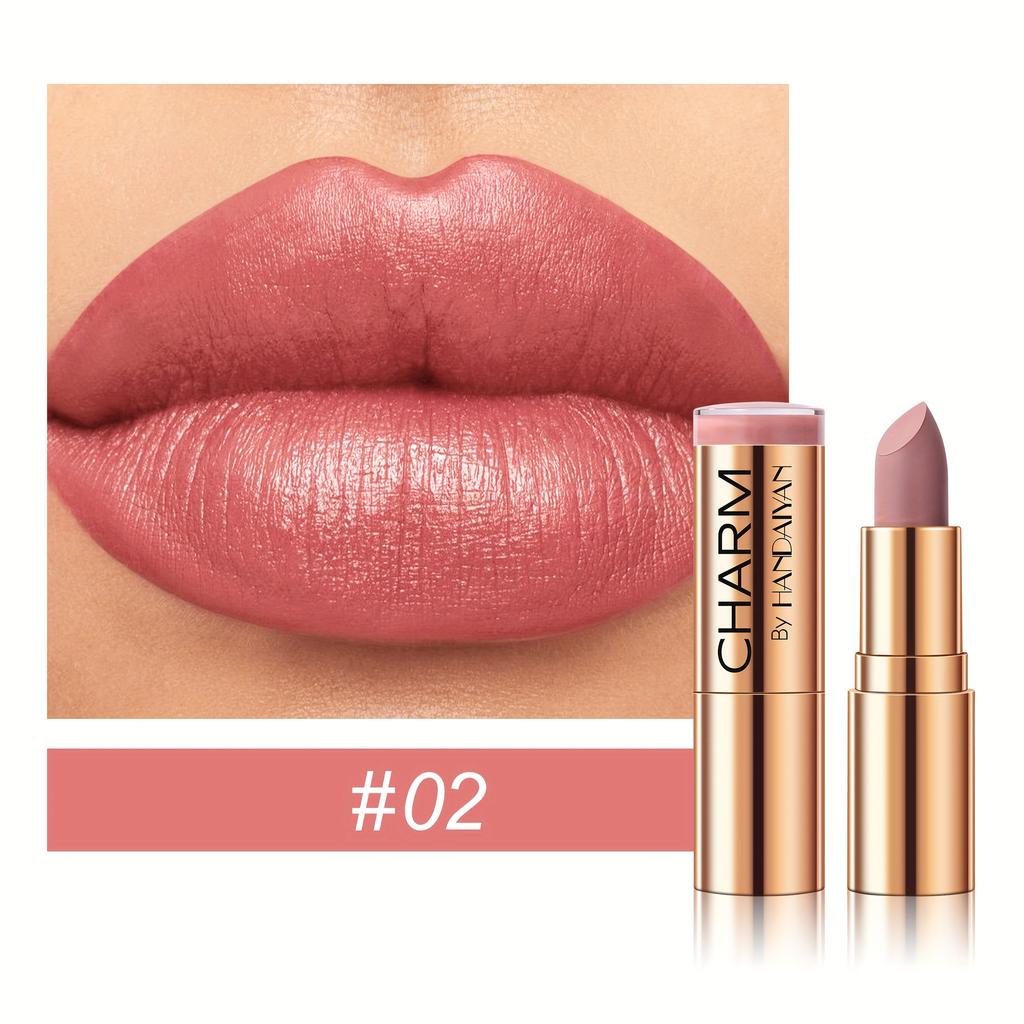 1pc Hydrating Lipstick - High-Shine Glossy Lip Gloss with Moisturizing Formula, Waterproof Non-Drying Lip Color, Soft Y Plumping Finish Lipstick