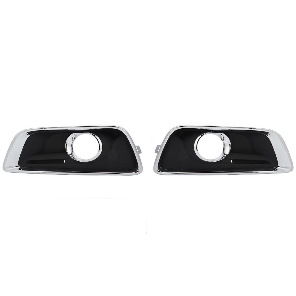 1pair Fog Light Cover Grille Bezel Left Right Fog Light Frame Replacement for Chevy Malibu 2012 To 2015