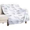 Cambrian Life Throw Blanket Flannel Fabric Furry Heavy Decorative Throw Blankets