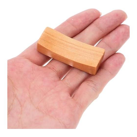 DOITOOL 12PCS Chopstick Rests, Wooden Japanese Style Simple Design Lightweight Portable Chopstick Stand Cutlery Rest for Dining Table Stylish