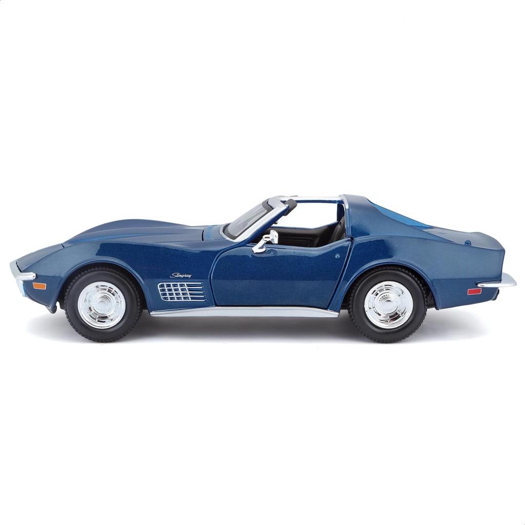 Maisto scale diecast model of the 1970 Chevrolet Corvette in Blue number 31202 1/24 (product BU)