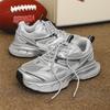 Paar Sportschuhe Dicke Sohle Mode Klassische Freizeitschuhe Verschleißfest Komfort Schnürschuhe Outdoor Laufschuhe für Herren Damen