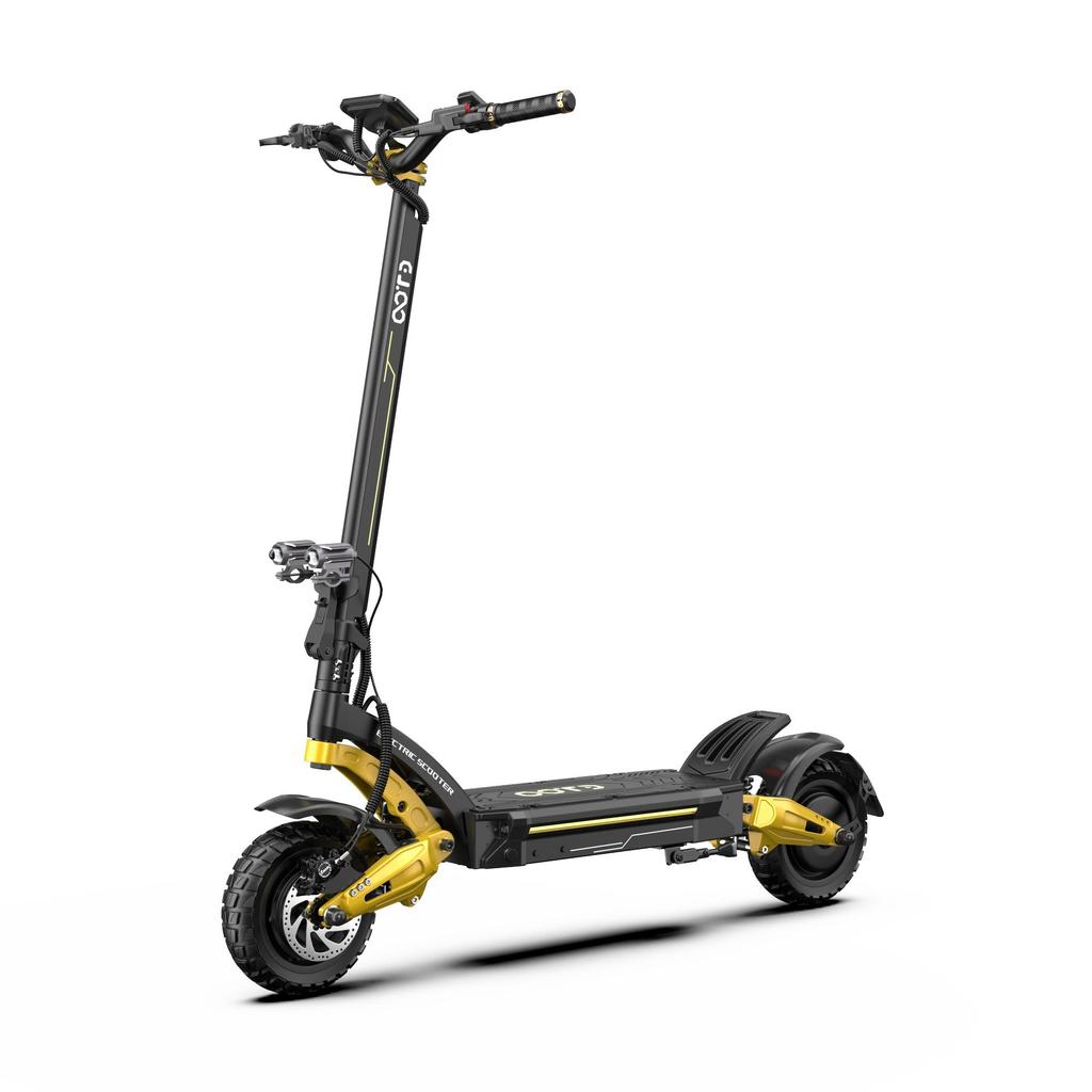 OOTD S30 10inch Off-Road Electric Scooter 1200W*2 Dual Motor 52V 23.4Ah Battery