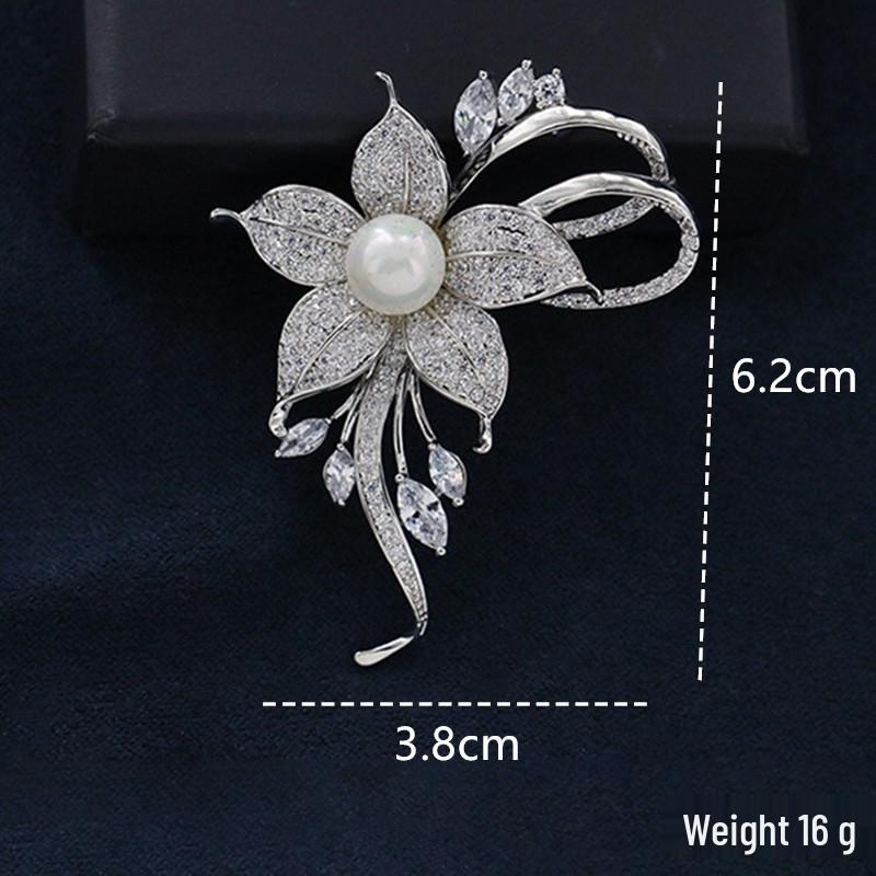 

2025 Весна/Лето Женская Мода Корсажная Брошь-Булавка для Свитеров и Кардиганов - Креативная Брошь/Пуговица. серебряный