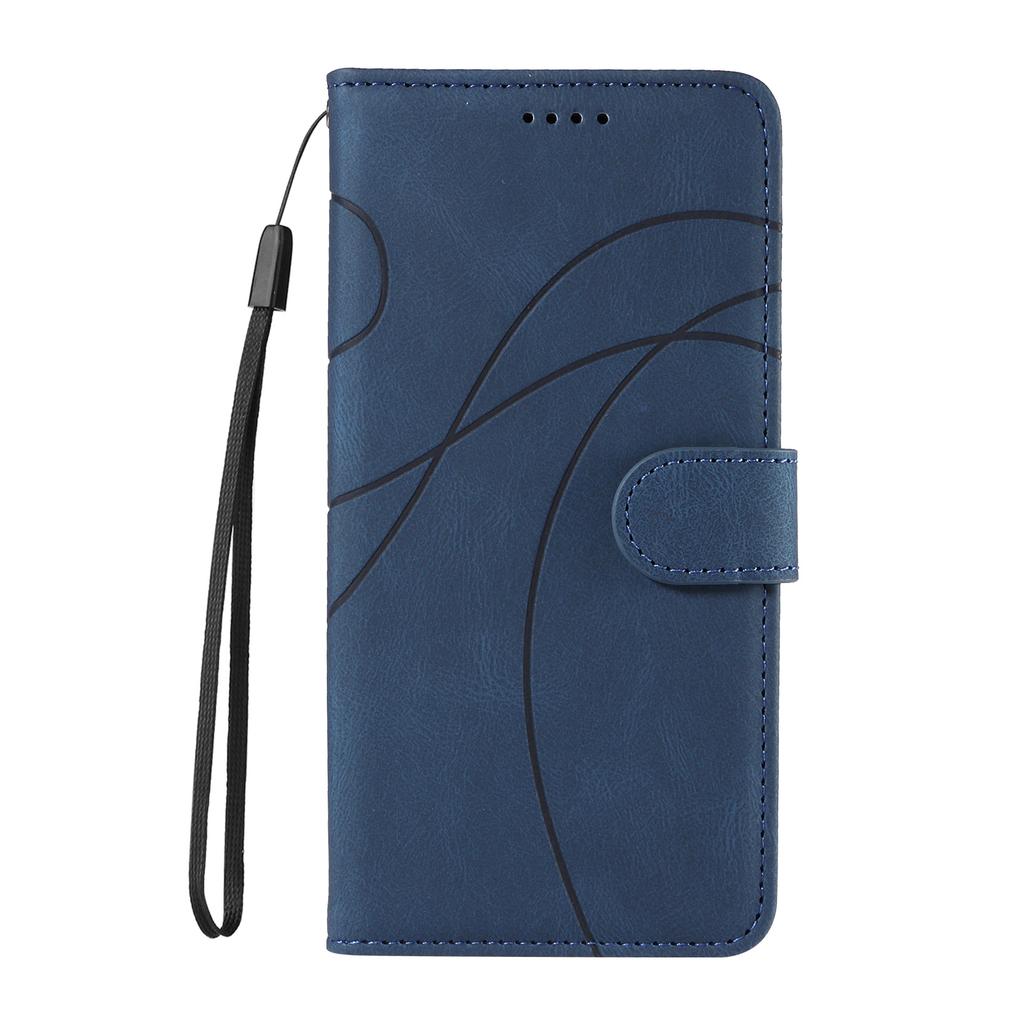 Line Magnetic  Leather Phone Case For Oppo A5 A5X A5 Pro A3 A3X A3 Pro 4G 5G A5M Flip Card Slot Wallet Book Cover Funda