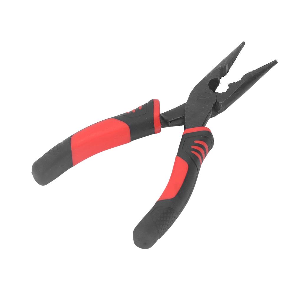Long Nose Pliers Labor Saving Non Slip Rubber Comfortable Grip High Carbon Steel Industrial Wire