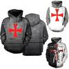 Templar Knights Unisex Cosplay 3d Print Pullover Casual Sweater Sweatshirt Top