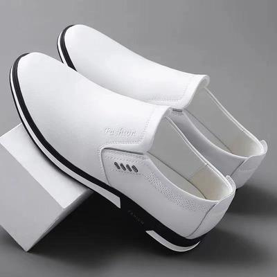 Leather Casual Shoes Man Black Loafers Shoes Men Luxury Designer Slip On Shoes for Men 2025 Zapatos De Hombre Chaussure De Homme