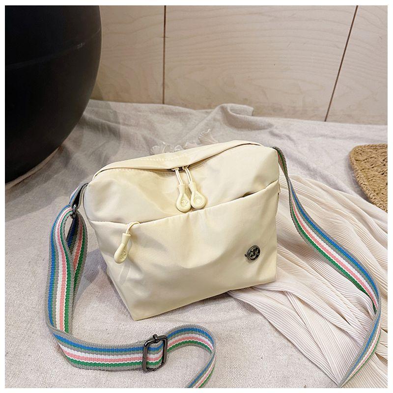 

Легкая Дорожная Маленькая Сумка Кросс-боди для Упражнений Женская Сумка на Плечо из Ткани Оксфорд Легче всего Подходит к Повседневной Моде Сумка для Мобильного Телефона Сумка-пельмень Rice White