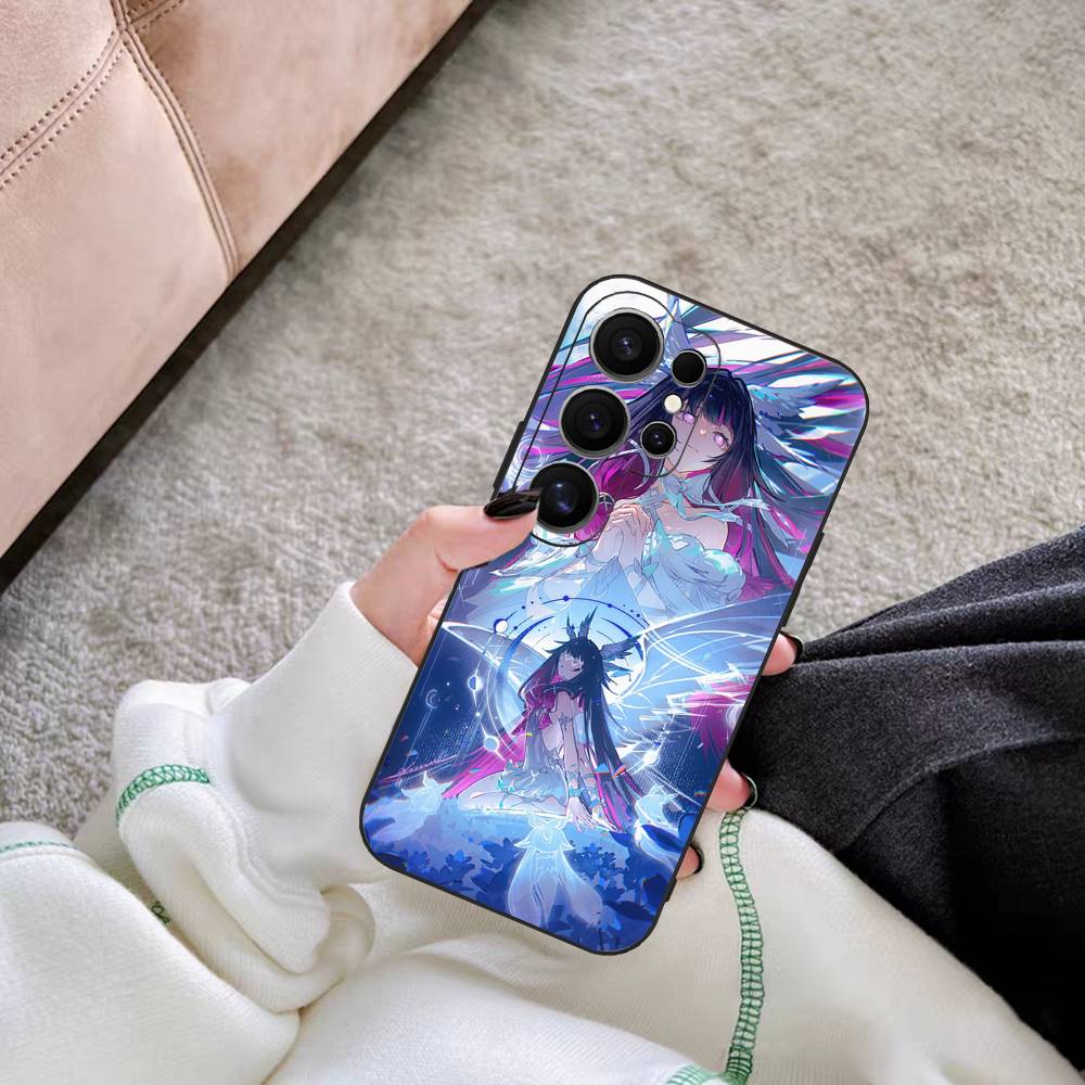

Genshin Impact Columbina Phone Case For Samsung S 20 21 22 23 lite plus ultra Clear Mobile Cover Funda Samsung S21 fe