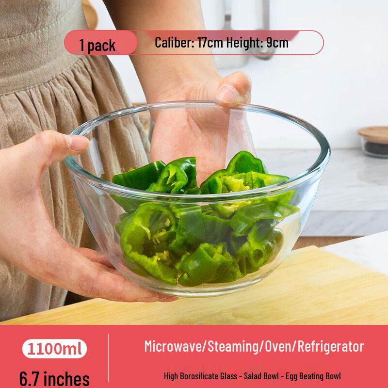 ZISIZ High Temperature Glass Bowl