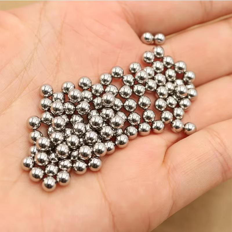 1 Busta Sfere in Acciaio per Cuscinetti ad Alto Carbonio 4-6,35 Mm Solide Lisce Cuscinetto di Precisione per Bicicletta Scooter Bambino
