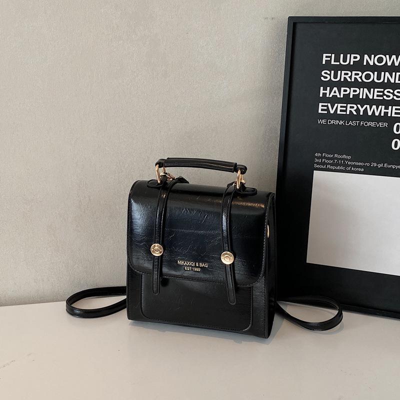 Premium Sense Backpack Women's New Fashion Versatile Commuter Bag College Student Travel Hand Carry Small Backpack