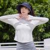 1011 Summer New Sunscreen Clothing Women's Light and Breathable Anti-ultraviolet Sunscreen Clothing Women's Thin Ice Silk Jacket