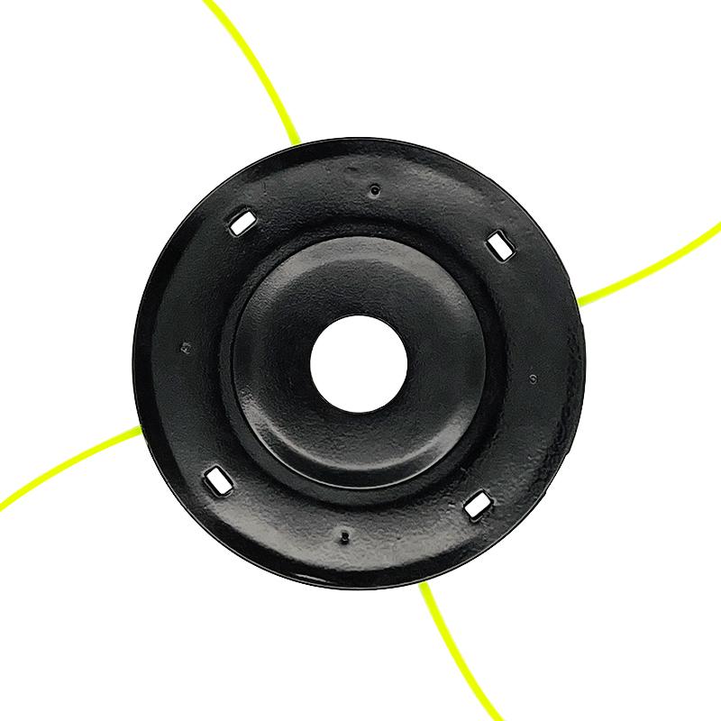New Iron Strimmer Head with Four Lines for Brush Cutter Grass Trimmer