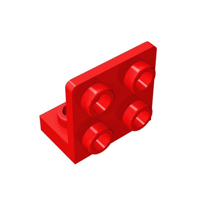 50g/64Pcs Lot 99207 Bracket 1x2-2x2 Inverted Building Blocks Moc Attachments Works With Brick Playthings Children