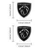 Autoaufkleber 2025 Heiß Für Peugeot 207 3008 206 208 308 5008 407 508 307 4008 2008 1 Stück Auto Lenkrad Mittelabdeckung Emblem
