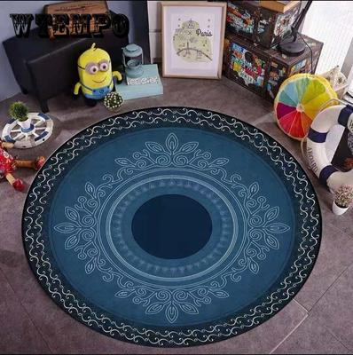 Mandala Kawaii HD Printed Round Carpet Children's Living Room Mat Floor Mat Yoga Mat Bedroom Chair Non Slip Mat New Year Gift