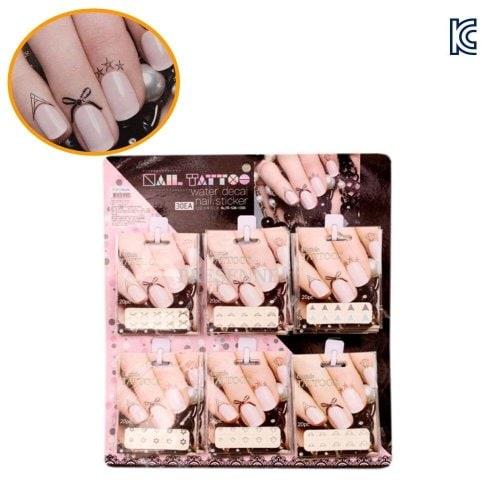 

30 Nail Cuticle Imitation Nail Tattoos