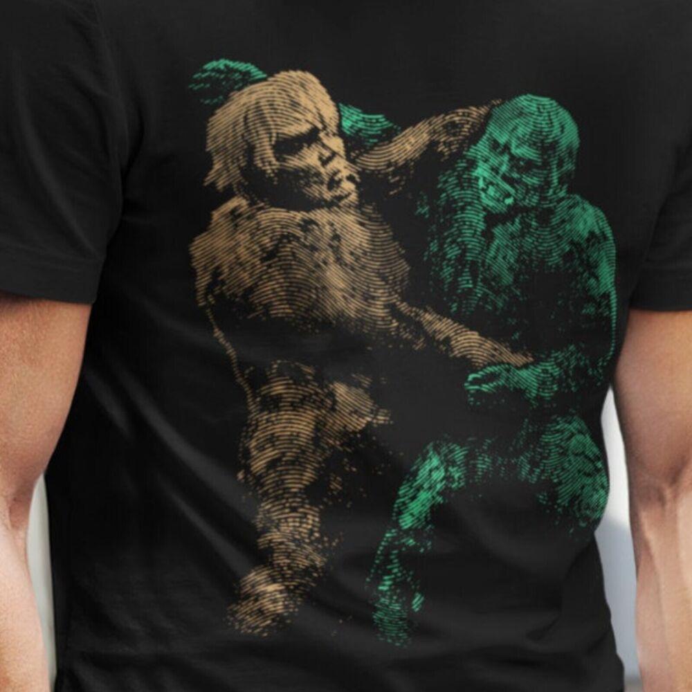 The War of the Gargantuas Shirt Kaiju Tees Classic Monster T-Shirt Horror Fan Te Unisex T-Shirt L