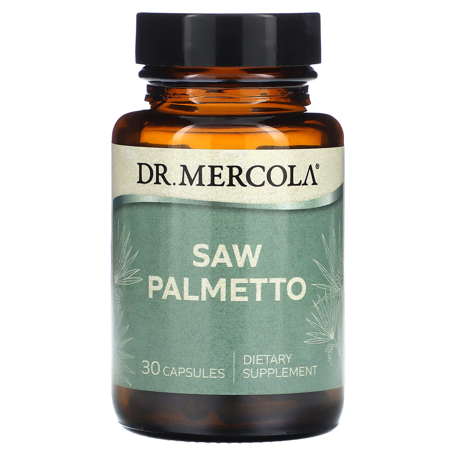 

Dr. Mercola, Saw Palmetto, 30 Capsules (320Mg per Capsule)