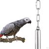 Bird Hanging Stainless Parrot L