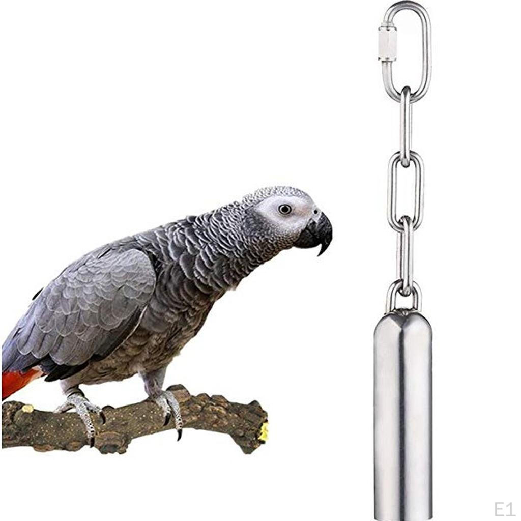 Bird Hanging Stainless Parrot L