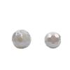 Electroplated Faceted Football Beads 14-16mm | DIY Beading Cell Phone Chain Lanyard Pendant