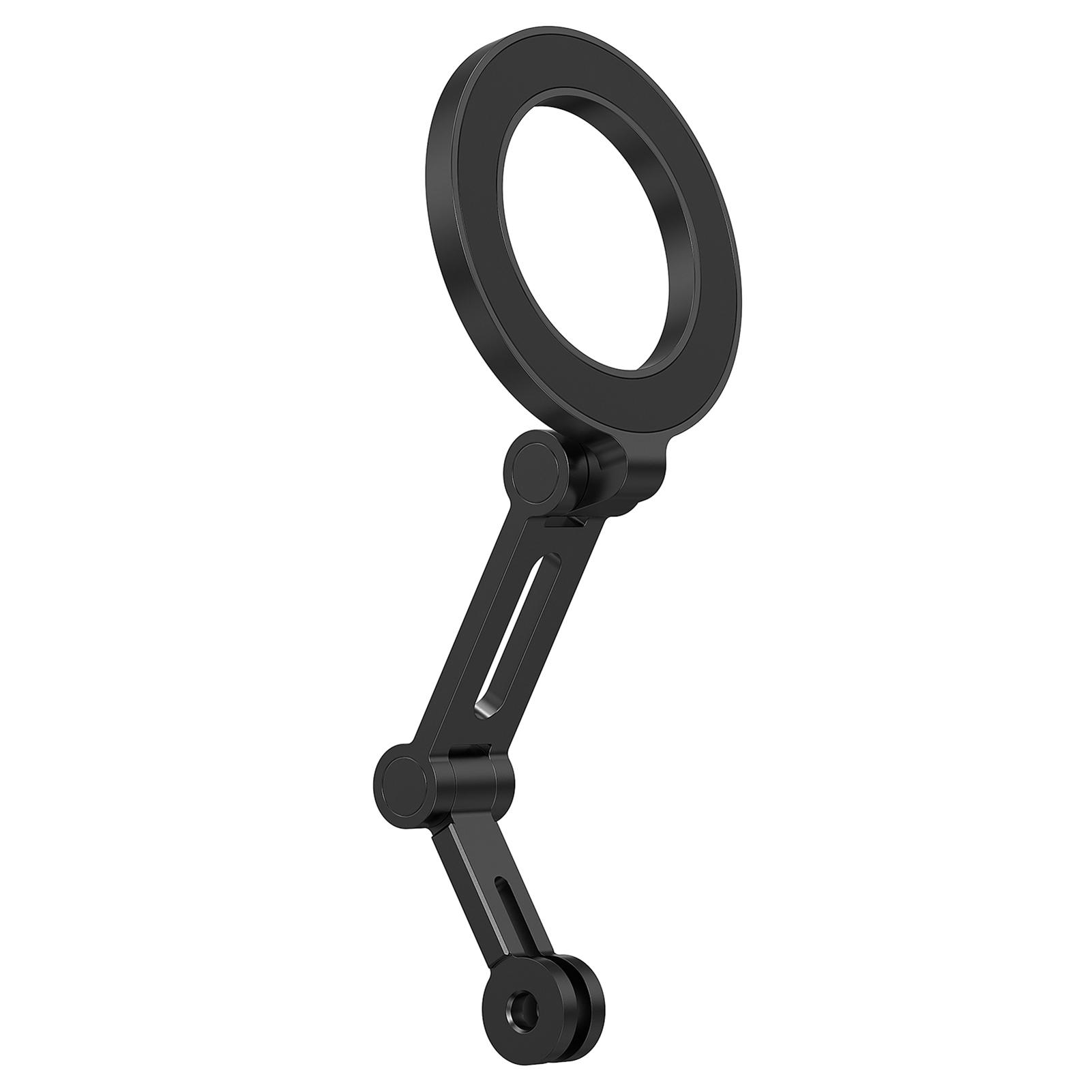 

MG-27 Magnetic Phone Mount Compatible with Action Cameras Rotating Adjustable Aluminum Alloy 3D-05