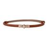 Trendy Koreaanse Stijl Echt Lederen Riem voor Dames - Modieus en Veelzijdig voor Jurken, Rokken en Broeken