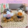 Dutch Pig Plush Keychain With Swim Goggles Soft Toy For Kids And Teens