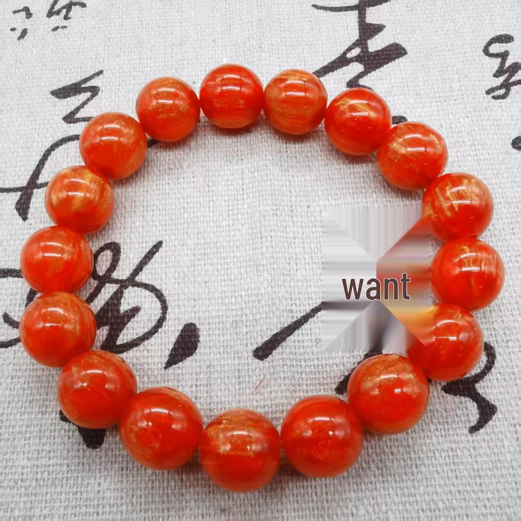 Dragon Tree Blood Sediment Bead Bracelet: Buddhist Beads, Gold Thread, Red Willow - Unisex Cultural Accessory