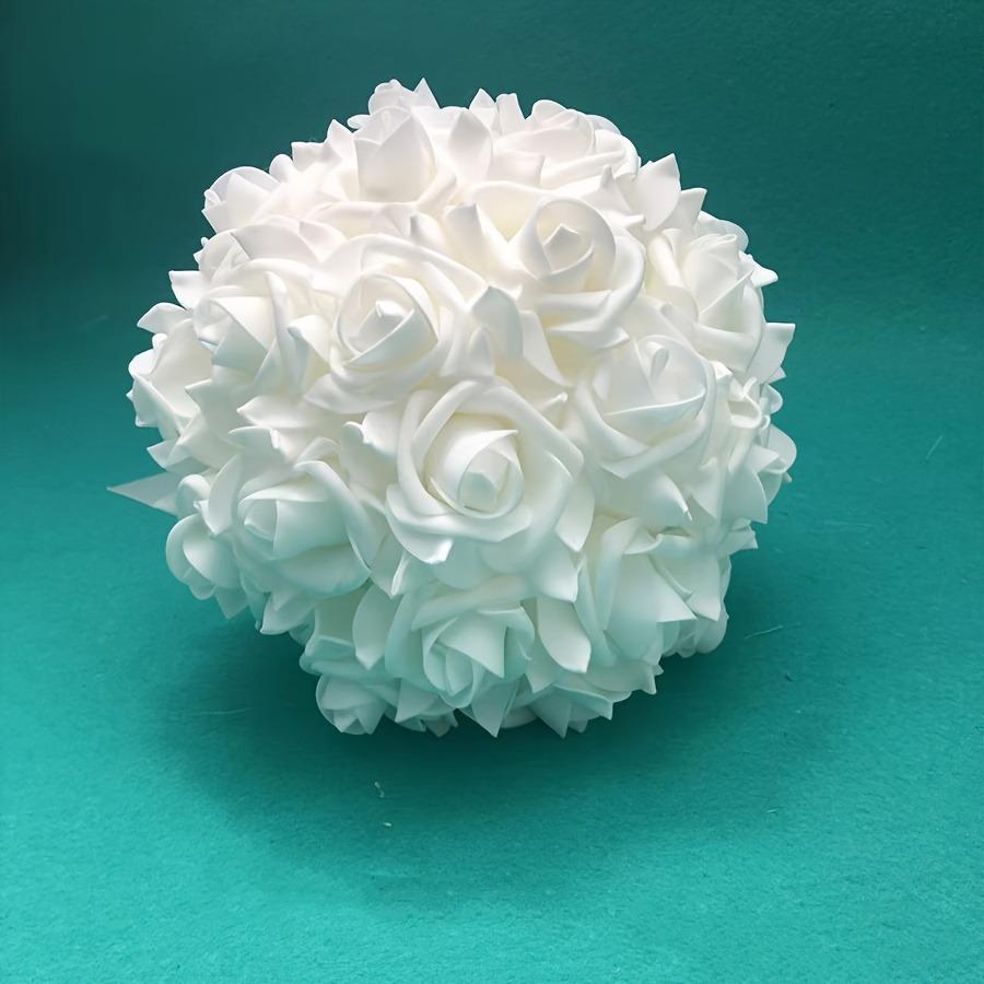 1 pure white rose bride bridesmaid wedding photography props simulated flower