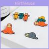 Adorable Cartoon Sloth Brooch Cute Animal Jewelry Colorful Enamel Pin For Creative Accessories