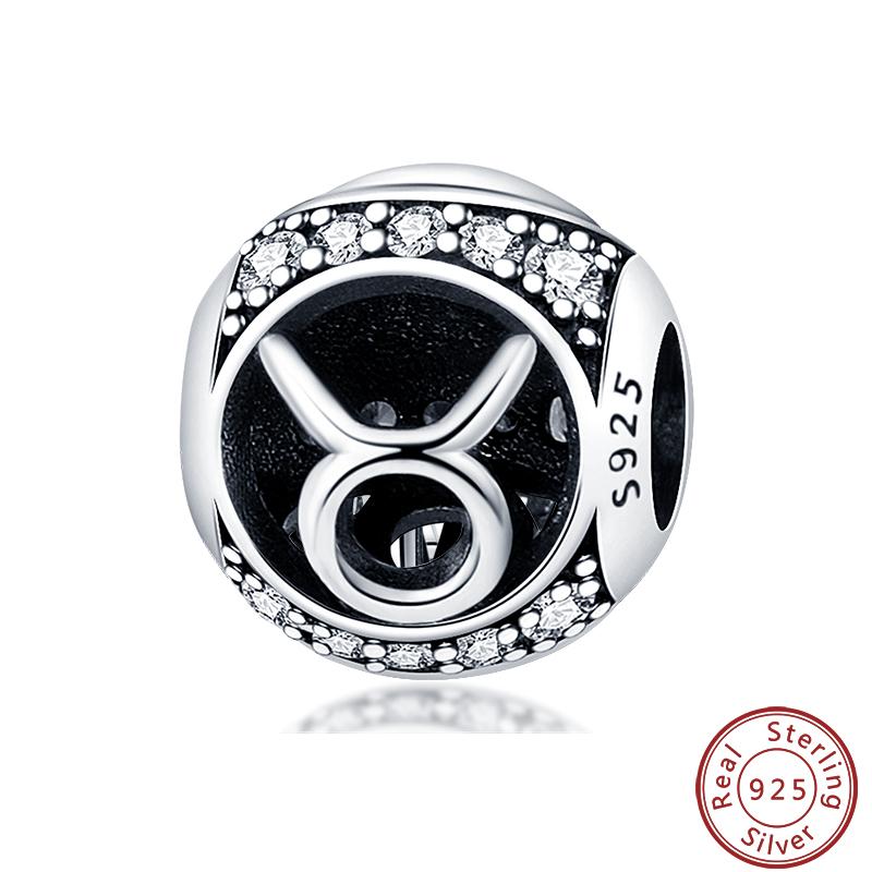 Lucky Copper Craft Birthday Zodiac Series Colorful Shining Zircon Lucky Beads Charms 3Mm Diy Exquisite Jewelry Making